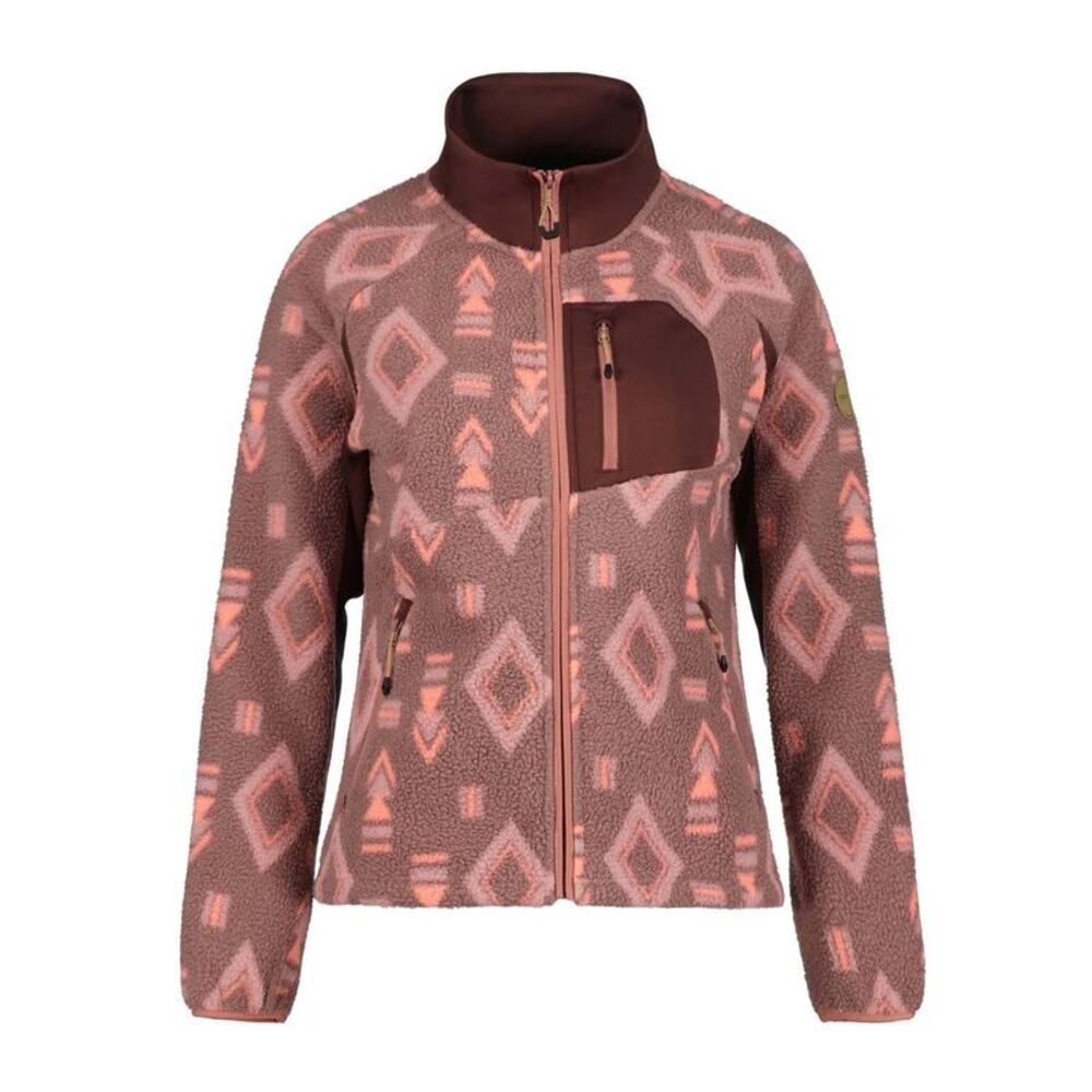 Icepeak Womens/Ladies Millstadten Full Zip Fleece Jacket / Red